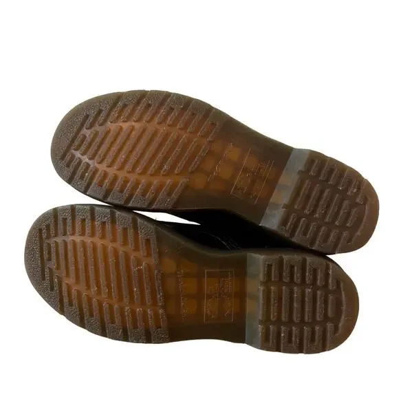 Dr. Martens Pascal Black Pebbled Leather Combat Boots – Women’s 8 / EU 39 - Picture 3 of 9